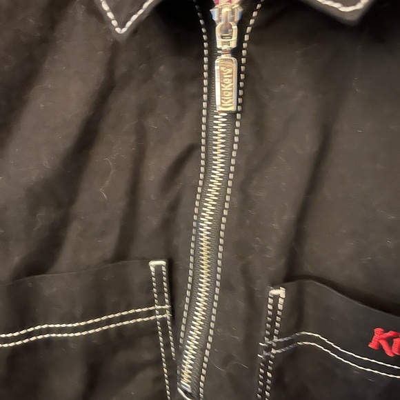 Kickers-Shirt with zip front Size Small - Picture 2 of 5